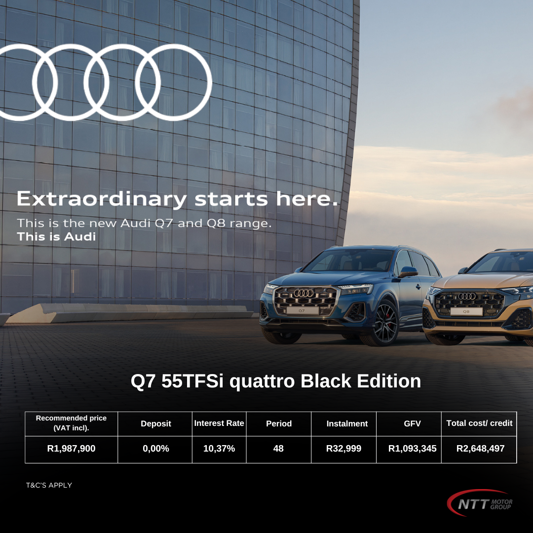 Q7 55TFSi quattro Black Edition image from Audi Centre Paarl