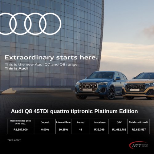 Audi Q8 45TDi quattro tiptronic Platinum Edition image from Audi Centre Paarl