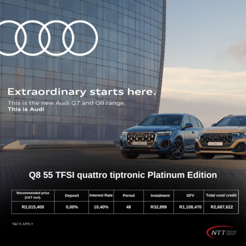 Q8 55 TFSI quattro tiptronic Platinum Edition image from Audi Centre Paarl