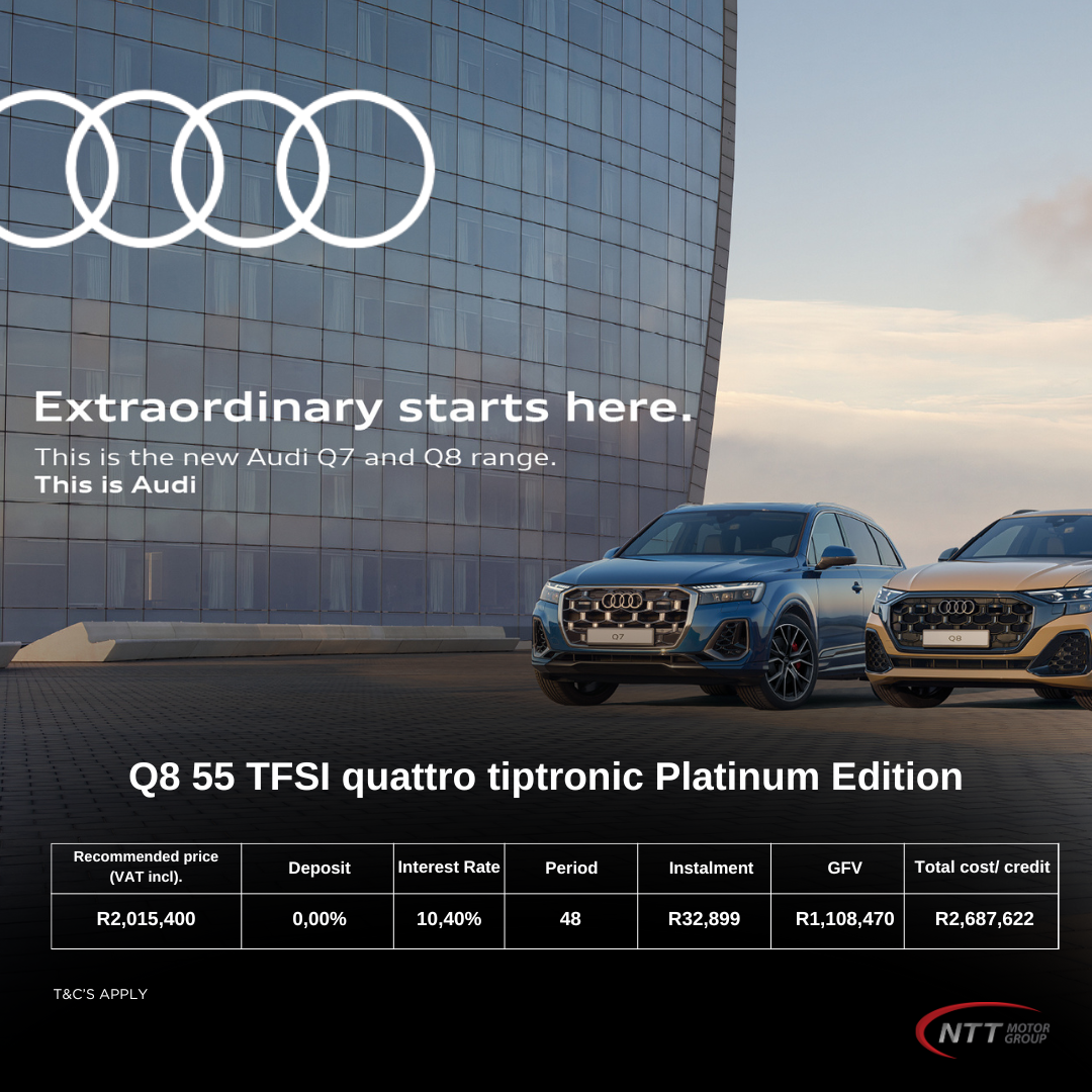 Q8 55 TFSI quattro tiptronic Platinum Edition image from Audi Centre Paarl