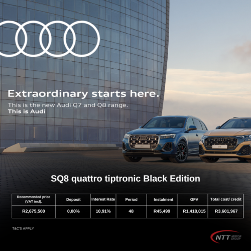 SQ8 quattro tiptronic Black Edition image from Audi Centre Paarl