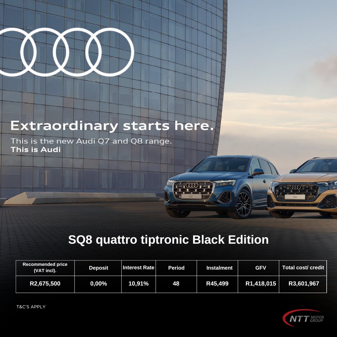 SQ8 quattro tiptronic Black Edition image from Audi Centre Paarl