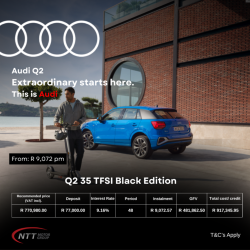 Q2 35 TFSI Black Edition image from Audi Centre Paarl