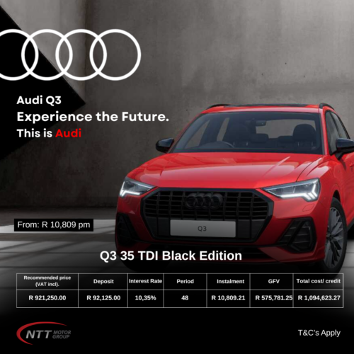 Q3 35 TDI Black Edition image from Audi Centre Paarl