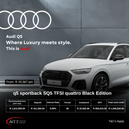 q5 sportback SQ5 TFSI quattro Black Edition image from Audi Centre Paarl
