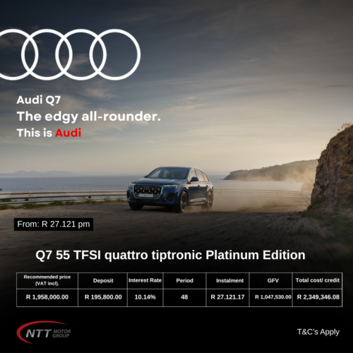 Q7 55 TFSI quattro tiptronic Platinum Edition image from Audi Centre Paarl