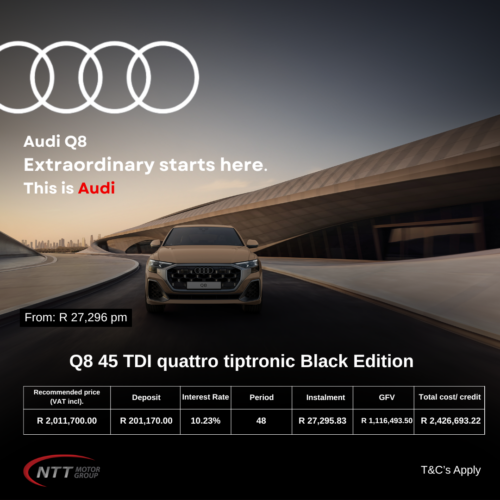 Q8 45 TDI quattro tiptronic Black Edition image from Audi Centre Paarl