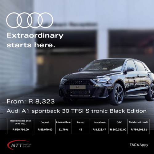 Audi A1 sportback 30 TFSI S tronic Black Edition image from Audi Centre Paarl