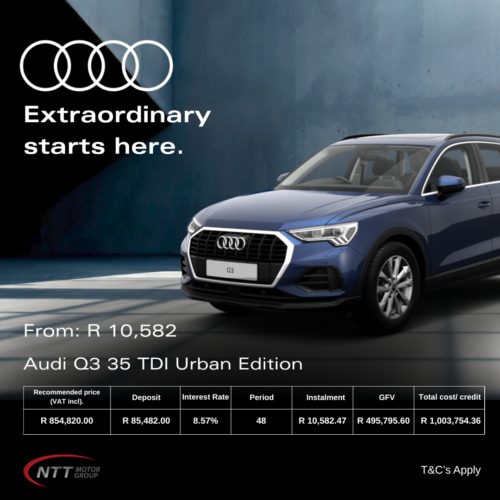 Audi Q3 35 TDI Urban Edition image from Audi Centre Paarl