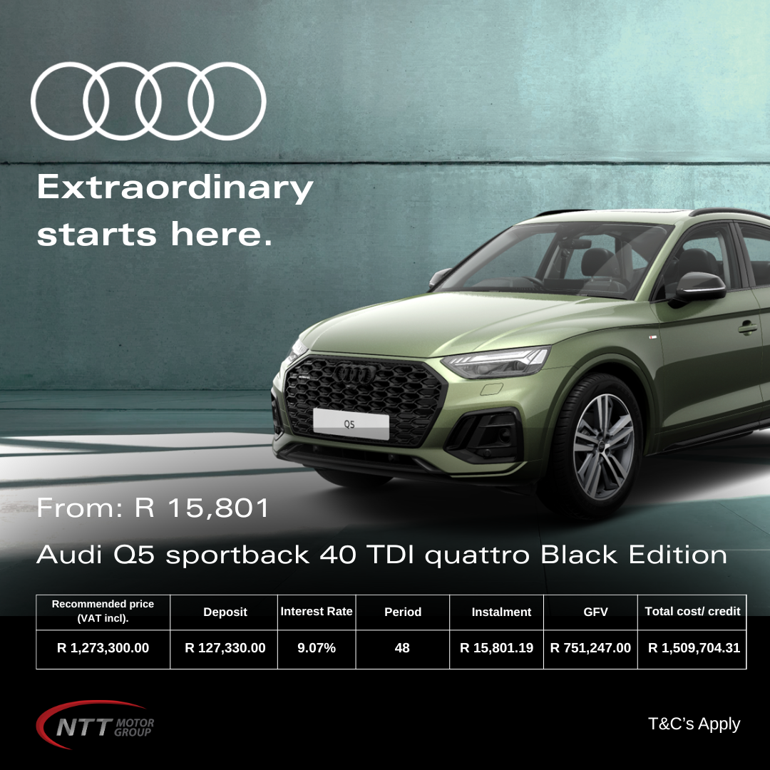 Audi Q5 sportback 40 TDI quattro Black Edition Special Offer