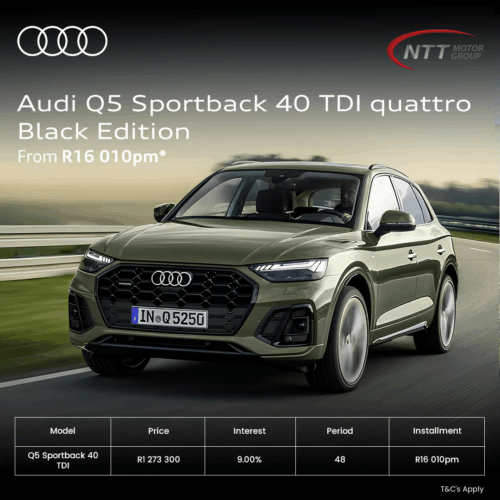 Audi Q5 Sportback 40 TDI quattro Black Edition image from Audi Centre Paarl