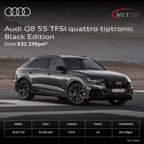 Audi Q8 55 TFSI quattro tiptronic Black Edition image from Audi Centre Paarl